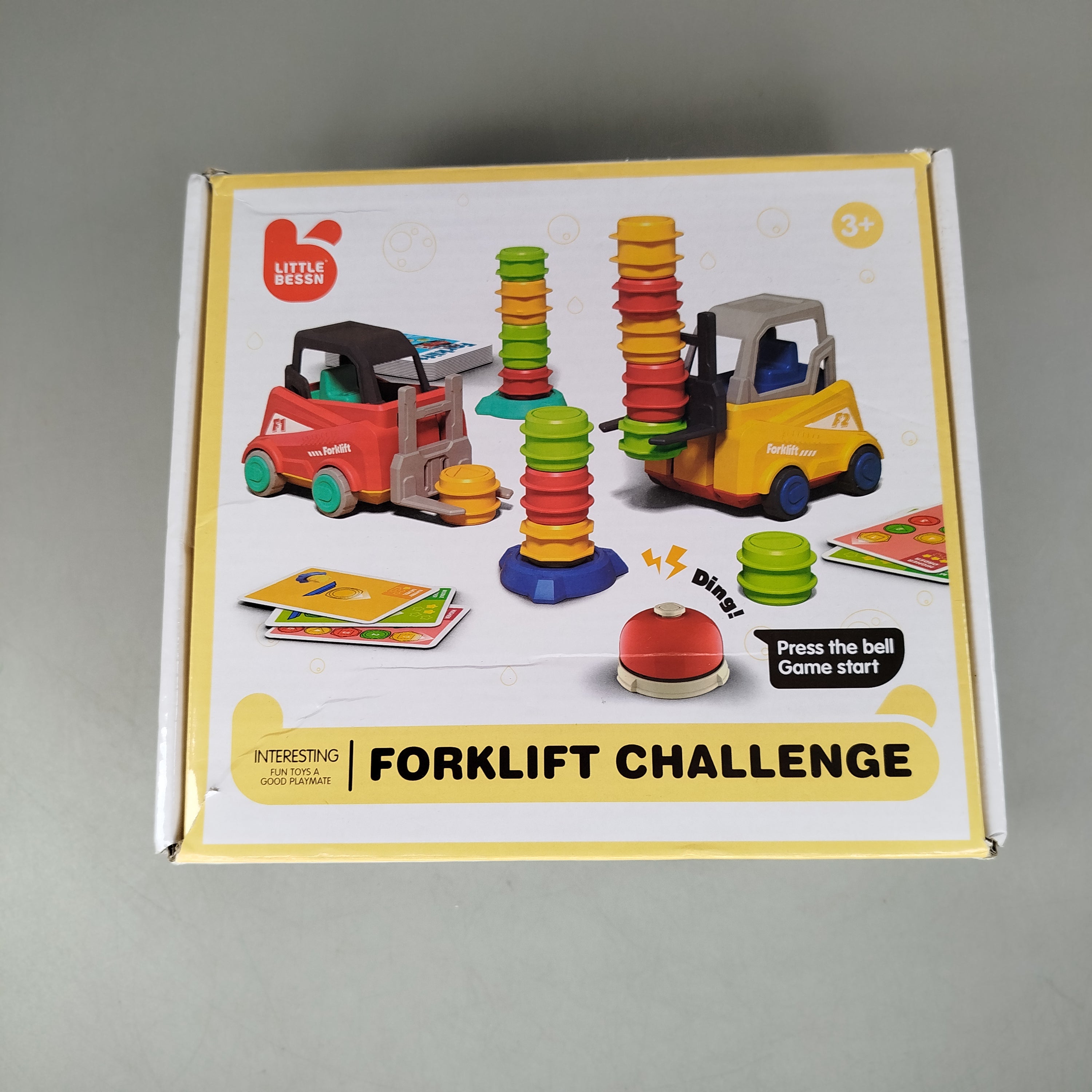 Little Bessn Forklift Challenge Spiel, wie neu, ab 3 4 5 Jahre | ✅ geprüft